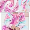 Kigurumi Pyjamas für Kinder Flanell Niedlicher Babyspielanzug Einhorn Panda Kinder Onesies Kostüme Winter Playsuit Jungen Mädchen Jumpusit 231229