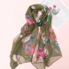 Bérets Foulards de fête à la mode pour femmes, châle élégant pour femmes, Vintage, Long, doux, Voile de coton imprimé, automne hiver, noël