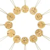 Vercret Zodiac Naszyjnik 925 Sterling Srebrna konstelacja złoty wisiorek dla kobiet Prezent biżuterii CX200609327L