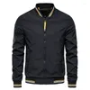 Men S Jackets Autumn Jacket Black Fashion Outwears Clothing Ropa Hombre Coats Motorcycle Racing Windbreaker For Plus Size XL