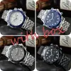 Montre Men Watch kwarc Wysokiej jakości designerskie zegarki 42 mm Pasek Gumowy Pasek Sapphire Chronograph Ruch Zwiedź