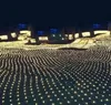 10M 8M 2000LED lumières de noël filet de noël lumière conte de fées fête jardin décoration de mariage rideaux lumières DHL 6305029