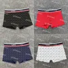 Novo crocodilo impresso cuecas boxers dos homens confortável roupa interior de algodão marca masculino boxer shorts