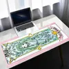 Mouse Pads Bilek Rests Tarot Kart Mausepad Japonya Cardcaptor Sakura Büyük boy oyun fare ped mükemmel kilitleme kenar XL Kauçuk Oyun Klavye Mousepad