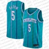 Custom Mens women youth kids charlotte''Hornets''4 Devonte''Graham 5 Nicolas''Batum Vintage basketball jersey green camo