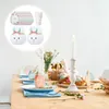 Dinnerware Sets Disposable Plate Egg Shape Easter Party Cups Paper Tablecloth Tissue Tableware White Cardboard Cloths