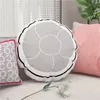 Designer Round Pillow C Luxury Cushion Throw Pillow Soft Soffa Back Cushion Living Room Pillows 4 Styles Pillow Case Headrost Backing Block