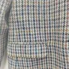 French S Family 22 Autumn/Winter Vintage Elegant Temperament Colored Thousand Bird Plaid Woolen One Button Suit Coat 231229