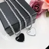 Collier en forme de cœur à la mode, pendentif de styliste pour couples, colliers avec lettres de personnalité, Design 2 couleurs 260W