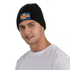 Berretti Bandiera delle Isole Aland Cappello lavorato a maglia Berretti Autunno Inverno Cappelli Berretto caldo Uomo Donna