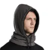 Chapéu de inverno masculino ao ar livre equitação chapelaria à prova de vento mais veludo chapéus de esqui quente babador máscara facial balaclava homem bonés w45 231229