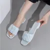 6008 폴란드 디자인 Donna Uomo Sandalo Con Scivolo in Pelle di Gomma Sandali Con Zeppa Sandalo Pantofole Da Spiaggia Piattaforma Estiva Di Lusso Taglia