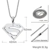 Superman pendaplated superman necklaces & pendants jewelry for men women PN-002267B