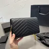 Designer-Tasche, Damen-Geldbörse, schwarze Handtasche, Kaviar-Taschen, goldene Kettentasche, klassische Designer-Umhängetasche mit Klappe, luxuriöse Umhängetasche, Designer-Taschen, mehrfarbiges Leder