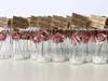 Party Favor 10pcs Wedding Favours dla gości Chrzty Dusta róża luksus zaręczyny Boho Mau