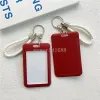 Porta carte di accesso per pass per autobus per studenti Porta biglietti da visita unisex Porta carte di credito Accessori da viaggio