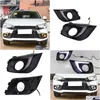 Daytime Runnung Lights 1 Set Led Running Drl Fog Lamp Er With Yellow Signal For Mitsubishi Outlander Sport Asx Rvr Drop Delivery Mob Dhawu