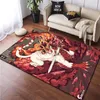 Chinese Divine beast HD Printed Rug Large Doormat Kitchen Nonslip Floor Mat Carpet for Living Room Bedroom Sofa Decoration 231229