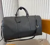 10a designer män och kvinnor resväska största kapacitet äkta läder axel bakre mode mjuk yta med dragkedja duffel väskor duffel väskor stor storlek: 55x29cm