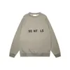 Well-known designer silicone lettering turtleneck sweater comfortable casual sports style men and women wear stylish simple atmosphere multi-color optional S-XL