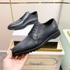 Berluti Alessandro Galet Scritto Leather Oxford Classic Men أحذية أكسفورد مع نسخة من الجلد النقي المصنوع يدويًا مصنوعة يدويًا مصنوعة يدويًا