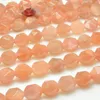 Pierres précieuses en vrac pierre de soleil naturelle coupe étoile perles de pépite à facettes vente en gros fabrication de bijoux pierre Semi-précieuse