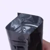 Black Plastic mylar bags Aluminum Foil Zipper Bag for Long Term food storage and collectibles protection two side colored Lgtcg Vuhpm