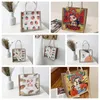 Reusable Wholesale Promotional Eco-friendly Printed Wine Tote Grocery Coffee Cosmetic Gift Shopping Jute Bag FMT-4253