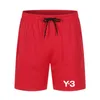 Herenshorts Merk Y3 Heren Gym Jogging Strandkleding Mode Casual Zomer Ademend Fitness Running Joggingbroek