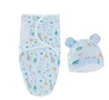 Cobertores 1/2PCSBabies Sacos de Dormir Bebê Nascido Cocoon Swaddle Envoltório Envelope Algodão 0-6 Meses Cobertor Swaddling Sleepsack