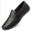 Männer Bootsschuhe Business Atmungsaktive Herren Loafer Schuhe Mokassins Flache Schuhe Casual Echtes Leder Schuhe Slip-on Rutschfeste