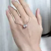 Kuololit 2CT Emerald Cut Naszyjniki dla kobiet Solidna 925 Srebrna ramka Zestaw Naszyjnik do zaręczynowego prezentu dla nowożeńców 231229