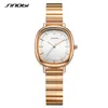 Zegarstwatches renogio feminino sinobi golden kobiety zegarki mody swobodny kwarcowy kwarcowy marka elegancka elegancka damska zegar