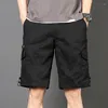 Men's Shorts Nieuwe Zomer Lange Cargo Heren Casual Katoen Multi Pocket Broek Tactische Militaire Camouflage 5xl