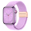 Nylon gevlochten solo sportlus voor Apple Watch Band 38 mm 40 mm 41 mm 44 mm 45 mm 42 mm 49 mm Magnetische gesp Verstelbare riem Polsbandjes voor iWatch Series 9 8 7 6 SE 5 4 3 2 1