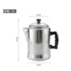 Water Bottles Coffee Pot Espresso Latte Percolator Stove Maker Italian Machine 3L Aluminum