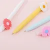  30 Uds. Bolígrafos de Gel Ins Daisy para escribir papelería Kawaii novela Original para escribir lápices de tinta estéticos