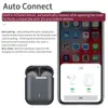 Hörlurar TWS J18 Earuds Bluetooth trådlösa hörlurar Bas Earphone Waterproof Sports Gaming Headset med MIC för iPhone 12 Xiaomi I12