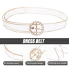 Belts Dresses Women Fashion Rhinestones Decorative Buckle Sash For Imitation Skirt Bride