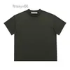 Men's T-shirts W52l and Women's Fashion t Shirt High Street Brand Ess Eighth Season Flocking Letter Short Sleeve IHO5 GJX0