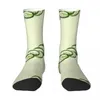 Men's Socks All Seasons Crew Stockings Chopped Cucumber Harajuku Casual Hip Hop Long Accessories For Men Women Birthday Present