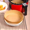 Baking Tools 25/50pcs Special Paper For Air Fryer Disposable Parchment BBQ Plate Oven Papers Accessorie