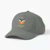 Kapity Ball Retro Tulip - Orange and Olive Green Cap zaprojektowany przez „Daisy -Beatrice