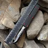 Micro OTF Tech Knife UT Series D2 Steel Blade Pocket Knife Aluminium Alloy + Carbon Fiber Handle Self Defense UT85 Tool Knife