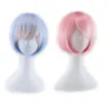 Party Masks Rem Cosplay Wig eller Ram Wigs Rezero Starta Life in Ahor World Costume Play Halloween Costumes1142158