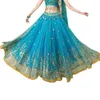 Сценическая одежда, женская арабская юбка для Хэллоуина, большая танцевальная юбка в этническом стиле, платье для живота, костюм, сексуальная танцовщица, представление