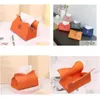 Tissue Boxes Napkins Classic Brand High Qualit Leather Tissues Box Luxury Designer Home Table Decoration Kitchen Dining Decor Stor Dhxpe