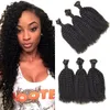 Bulks Peruvian Kinky Curly Human Braiding Hair Bulk No Weft for Black Women 828 inch Bulk Hair Can be Dyed FDSHINE