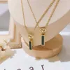 Luxury Jewelry Necklaces Designer Pendant Necklace Fashion Designer Style Design For Girls International Brand Premium Gift Campus283b