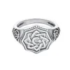 Vintage Crescent Star Signet Ring for Men Muslim Religious Arabic Antique Ring1657